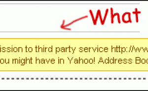Yahoo, Facebook … What The?!?!