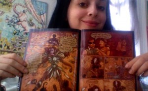 Molly Crabapple in Girl Comics #3