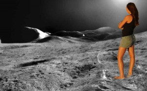 The First Woman On The Moon?