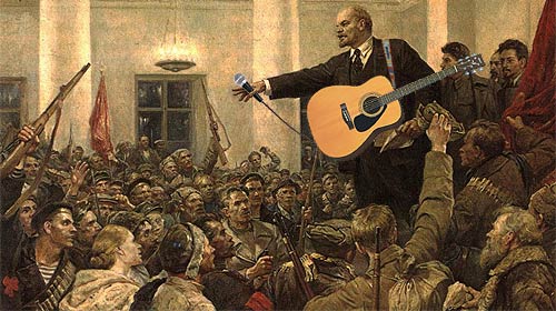 Hey Lenin! Where's McCartney?!